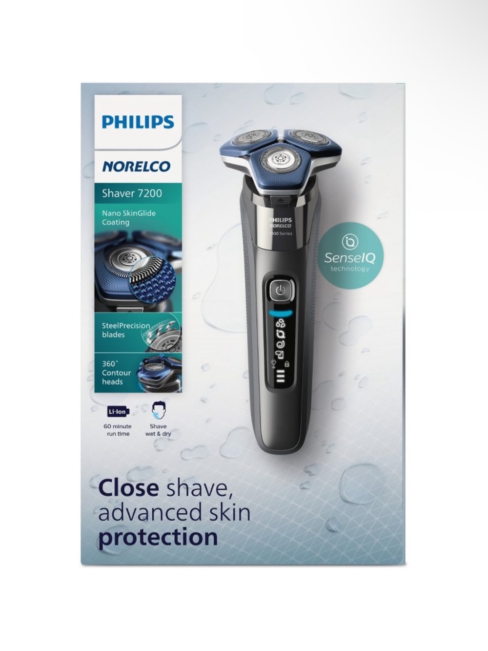 Philips Norelco Series 7200 Wet & Dry Men's Rechargeable Shaver
